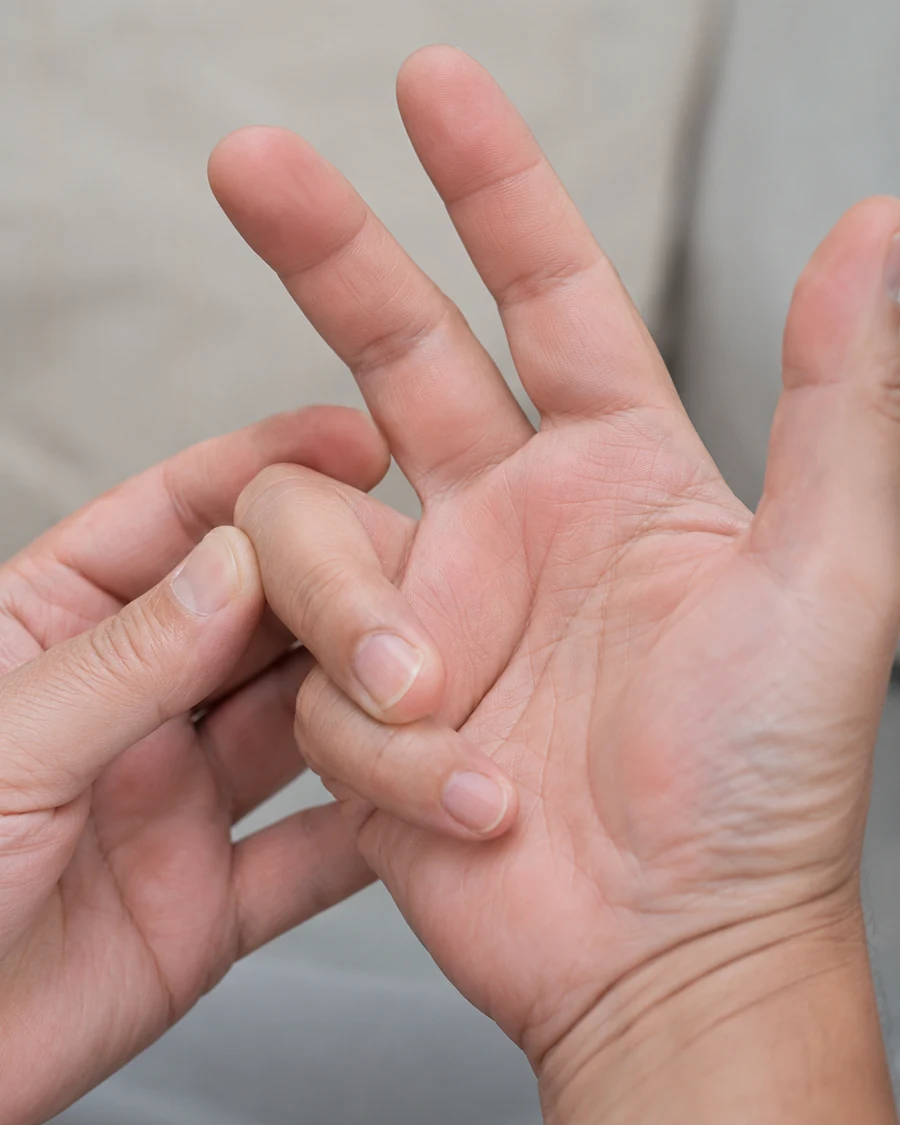 Trigger finger and hand tendon assessment