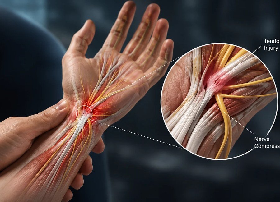 Trigger Finger Release medical procedure visual